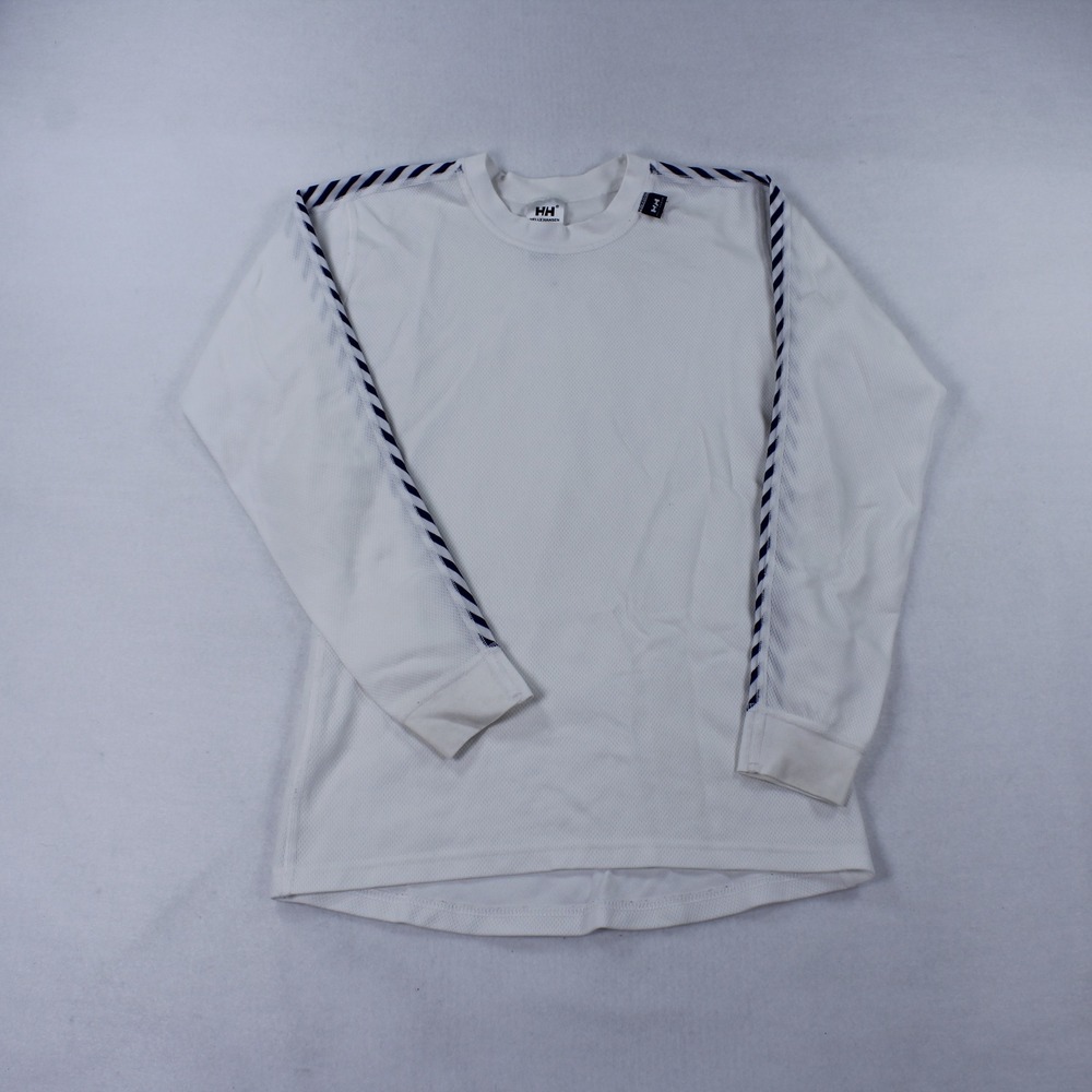 Helly Hansen HH Lifa Crew Women's Large L White Long Sleeve Ski Base Layer Top